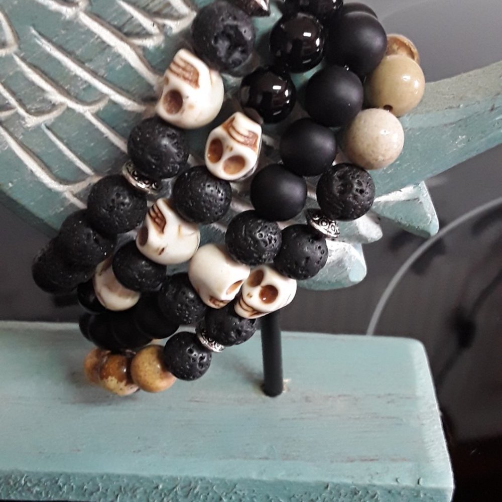 skull bracelets